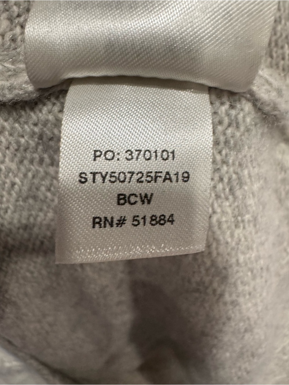 Patagonia Recycled Cashmere Cardigan in Birch White Sz S - Picture 6 of 8
